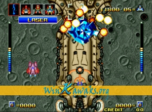 Alpha Mission II Screenshot Alpha Mission II Screenshot