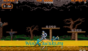 Ghouls'n Ghosts (US) Screenshot Ghouls'n Ghosts (US) Screenshot
