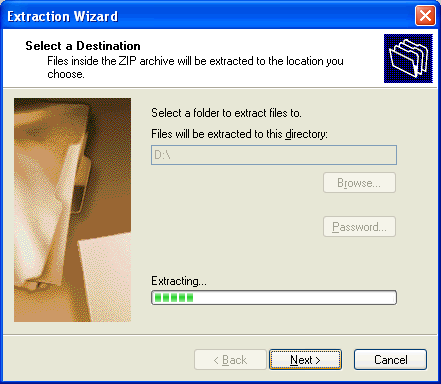 UnZip WinKawaks.zip: Select a Destination UnZip WinKawaks.zip: Select a Destination
